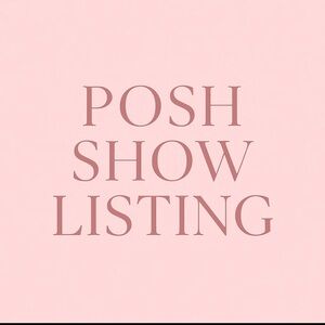 Posh Show Listing